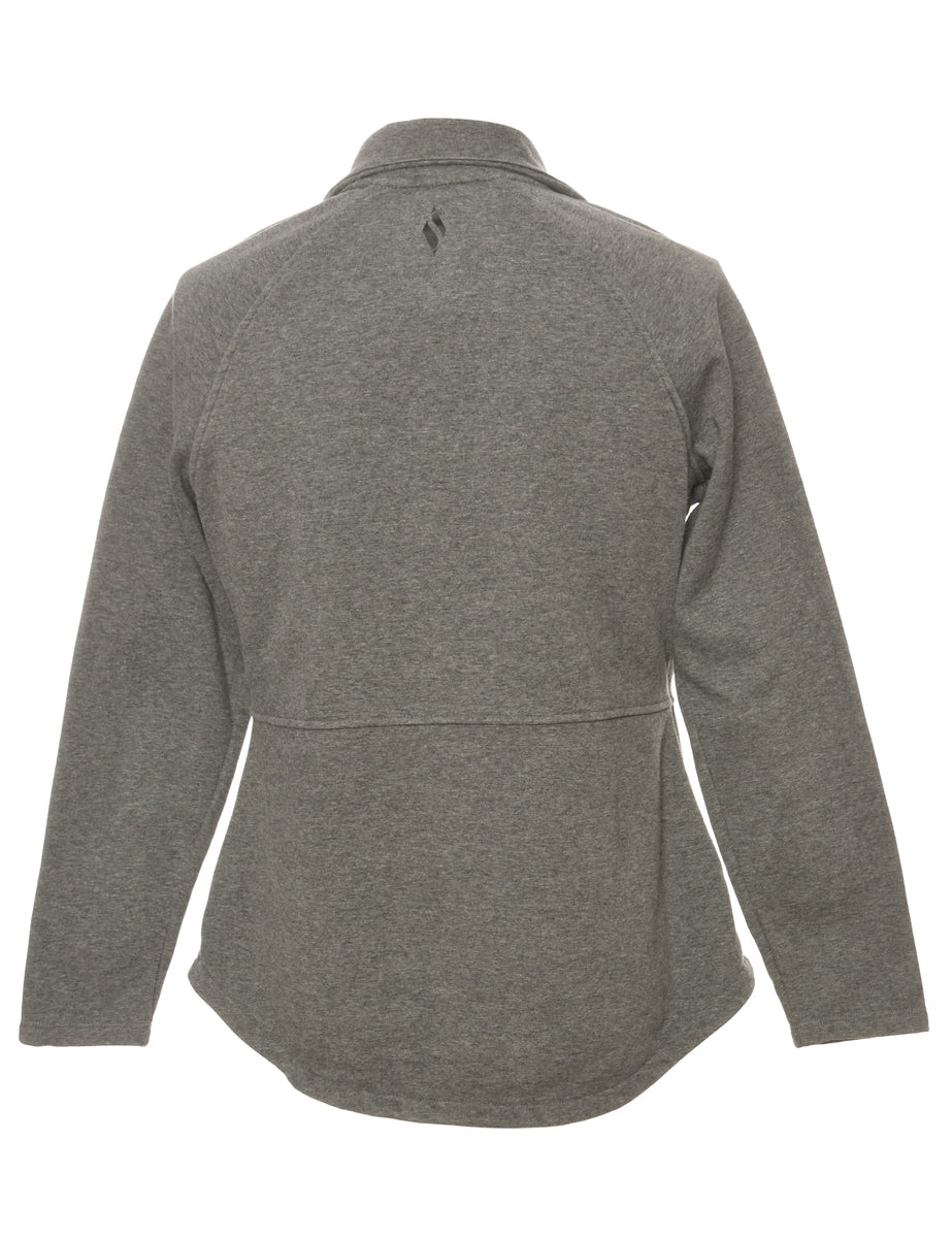 Grey Track Top - L